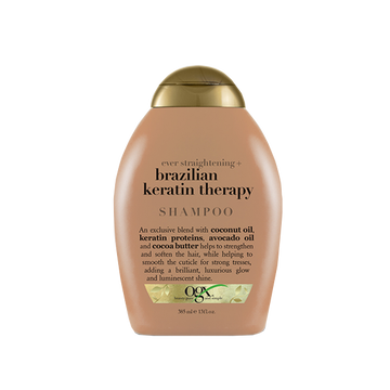 Ogx Ever Straightening Plus Brazilian Keratin Smooth Shamoo 385Ml - trendifypk